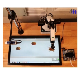 Bộ thí nghiệm Cobot 6 trục ứng dụng điều khiển với IoT & AI 