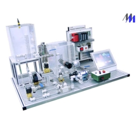 Bộ thí nghiệm điều khiển Mức / Lưu lượng / Áp suất / Nhiệt độ - PLC & HMI