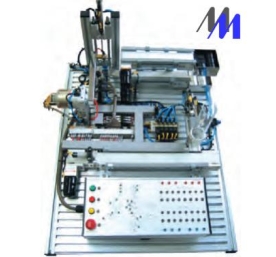 Bộ thí nghiệm PLC - Điều khiển băng tải 2 tầng tự động