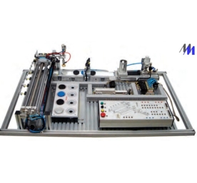 Bộ thí nghiệm PLC - Điều khiển hệ thống phân phối 3 trục tự động