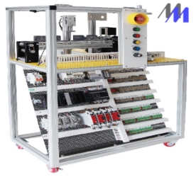 Bộ thí nghiệm cảm biến an toàn & PLC 