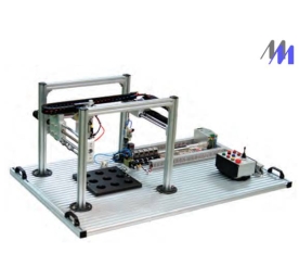 Bộ thí nghiệm Động cơ DC & PLC  - Điều khiển vị trí 2 trục